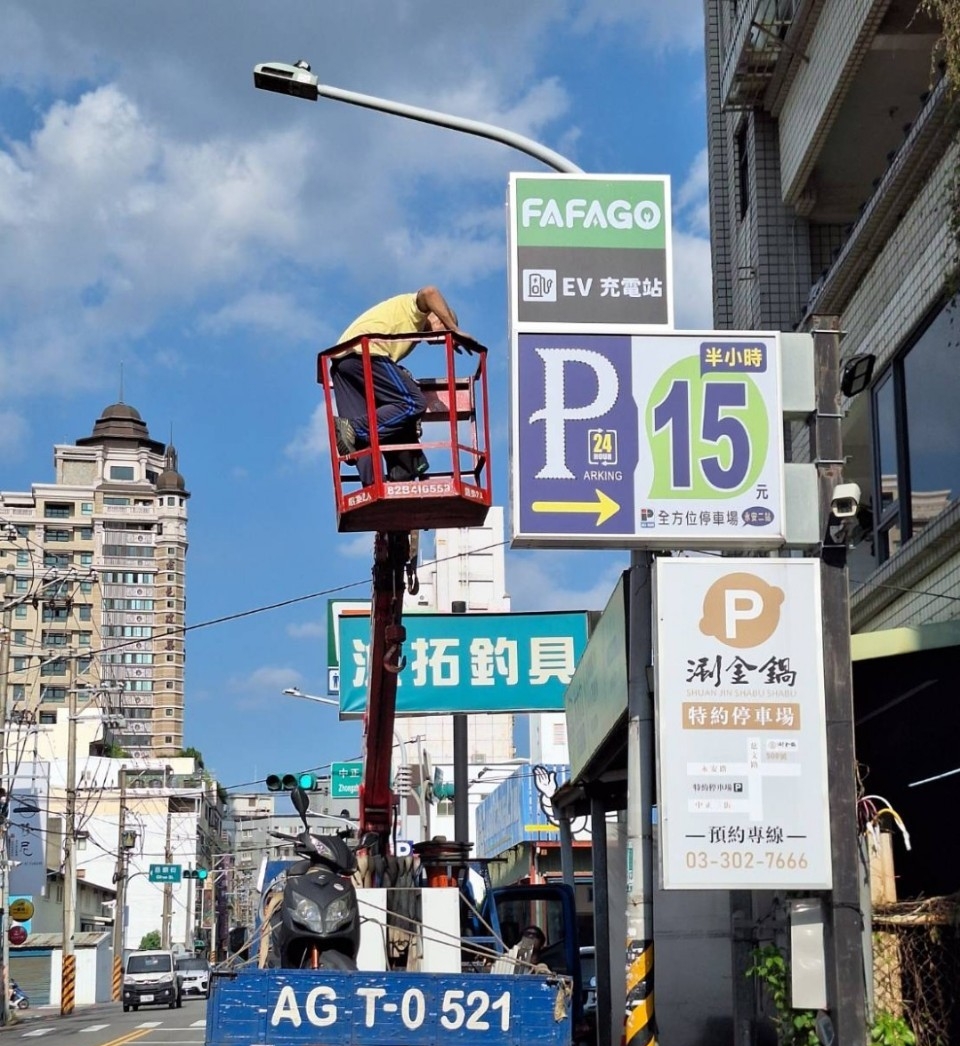 Omni-directional parking lot Yong'an Station 2